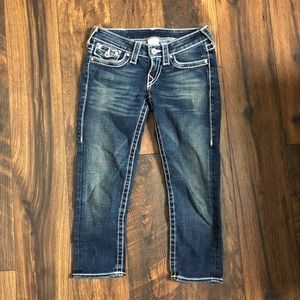 True Religion Cropped Jeans